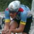 Jempy Drucker wird Zweiter der Nationalen Meisterschaften im Zeitfahren 2003 in Contern